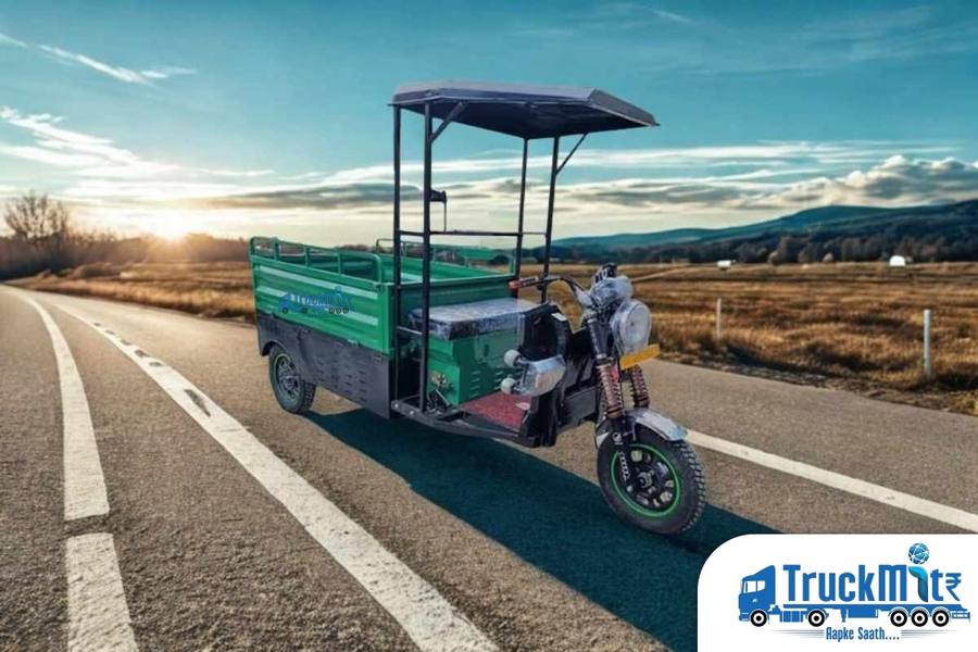 SN Solar Energy Electric Rickshaw Loader